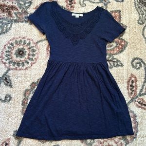 Forever 21 size medium navy dress
